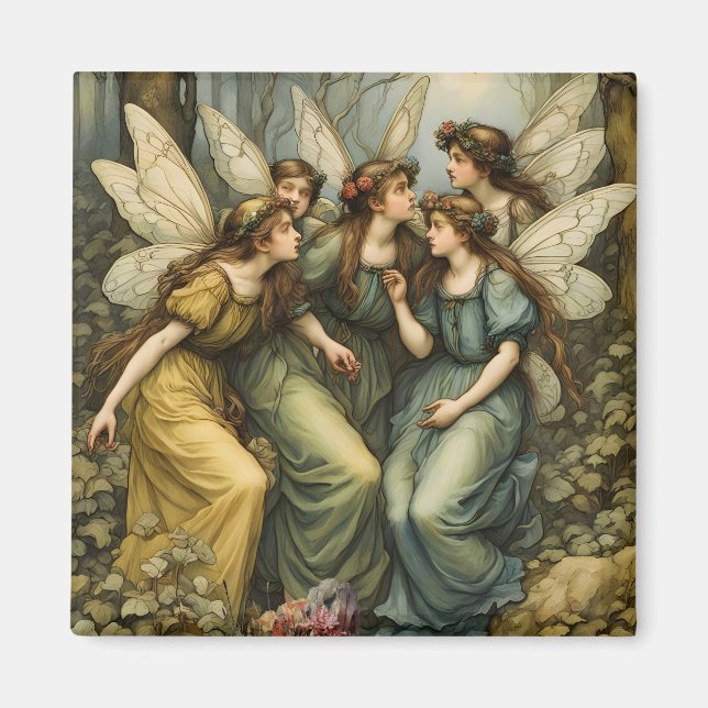 Fairies in the Forest Magnet (Front)