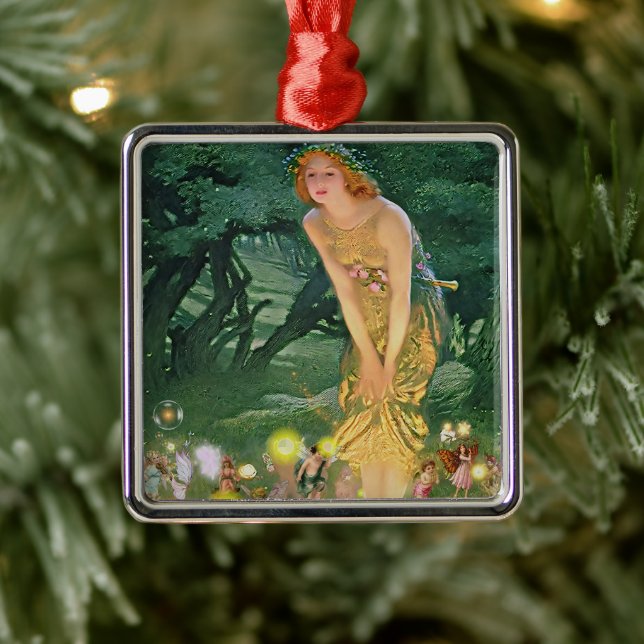 Fairies in the Moonlight Metal Tree Decoration (Tree)