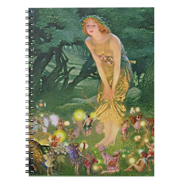 Fairies in the Moonlight Notebook (Front)