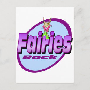Fairies Rock Postcard