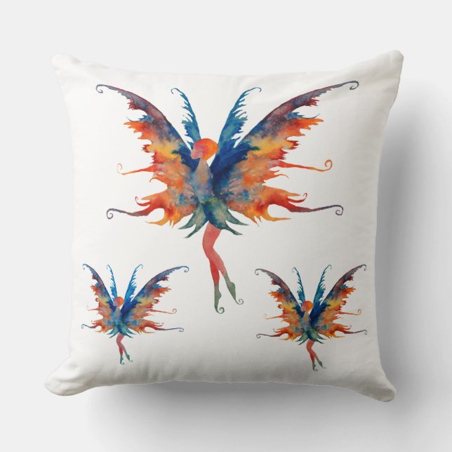 Fairies Throw Pillow 51 cm x 51 cm (Front)