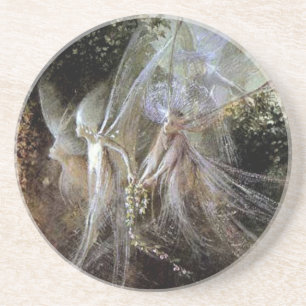 Fairies Watching At Forest Edge Coaster