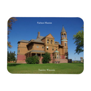 Fairlawn Mansion rectangle magnet