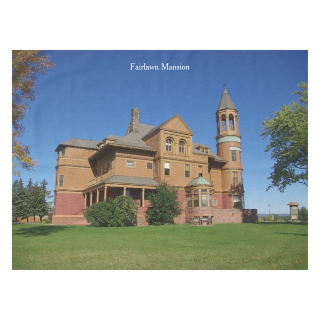Fairlawn Mansion Tablecloth (Front (Horizontal))