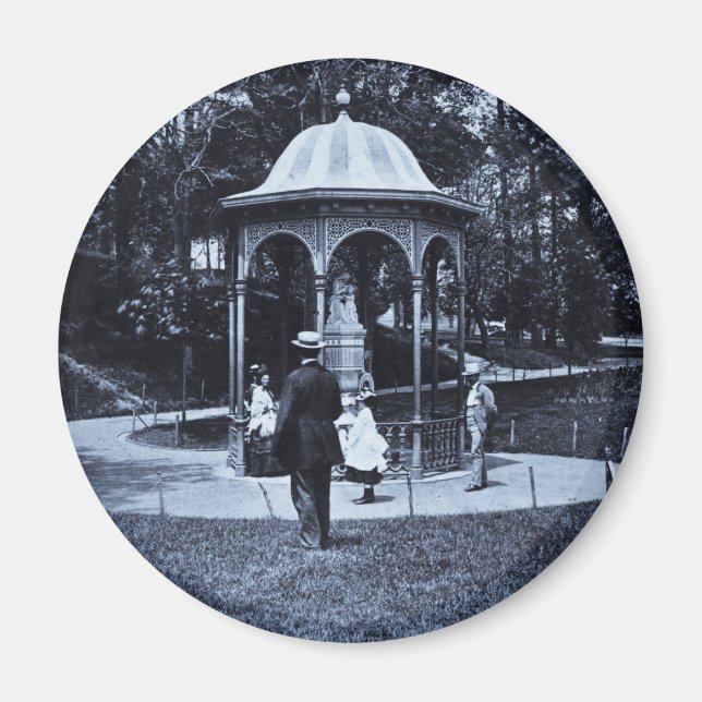 Fairmount Park Vintage Philly ca. 1900-1910 Magnet (Front)