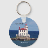 Fairport Harbour West Breakwater Light key chain