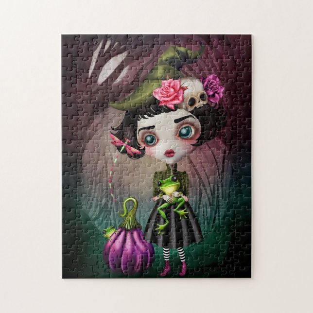 Fairuza the Little Witch Jigsaw Puzzle (Vertical)