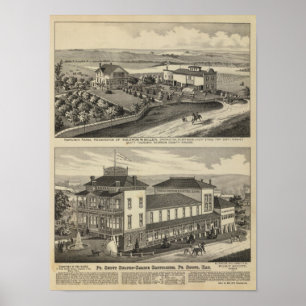 Fairview Farm and Sanitorium, Kansas Poster
