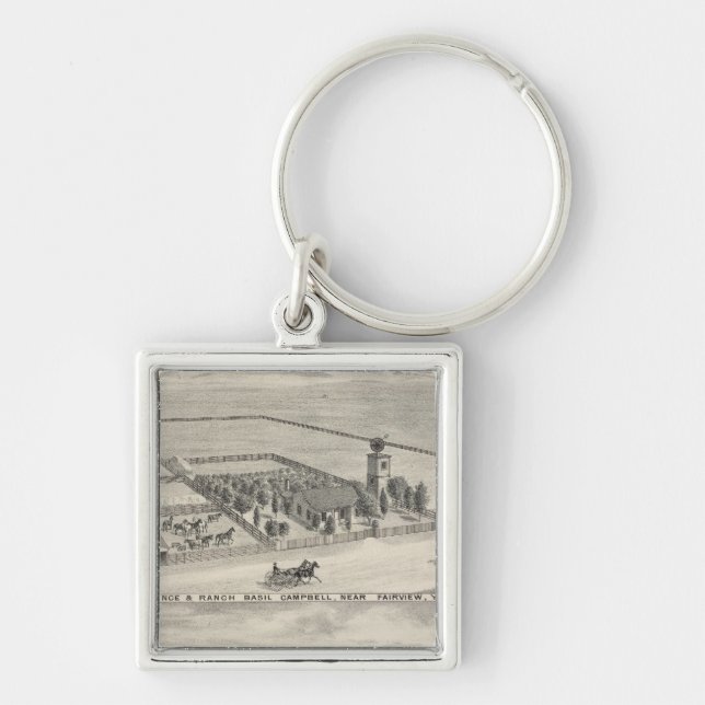 Fairview res, ranches key ring (Front)