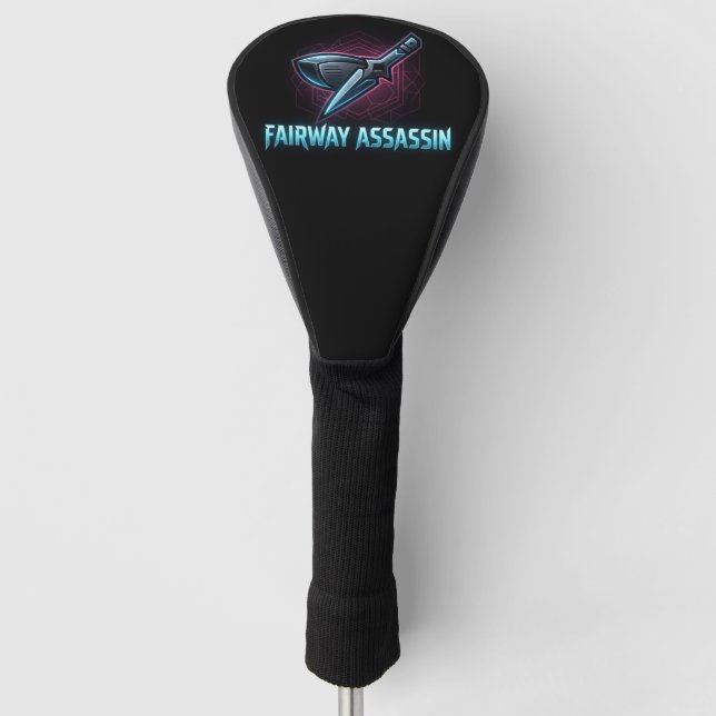 Fairway Assassin Golf Head Cover (Front)