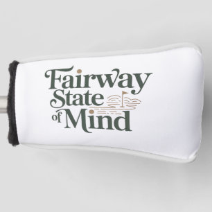 Fairway State Of Mind Minimal Retro Golf Lifestyle Head Cover