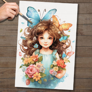 Fairy 3 Decoupage Paper