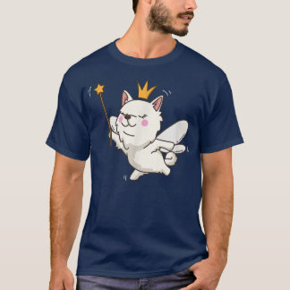 Fairy American Eskimo Dog Mystical Pet Fairy Lover T-Shirt