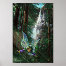 Fairy and Castles Fantasy Art