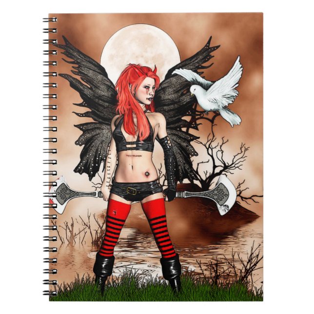 Fairy and Doves Notebook (Front)
