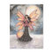 Fairy and Full Moon Fantasy Art