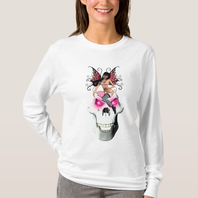 Fairy and Skull Tee (Front)