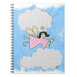 Fairy Angel Hand Drawn Notebook