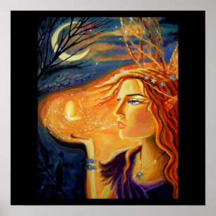 Fairy Art Print - Spirit Of The Forest