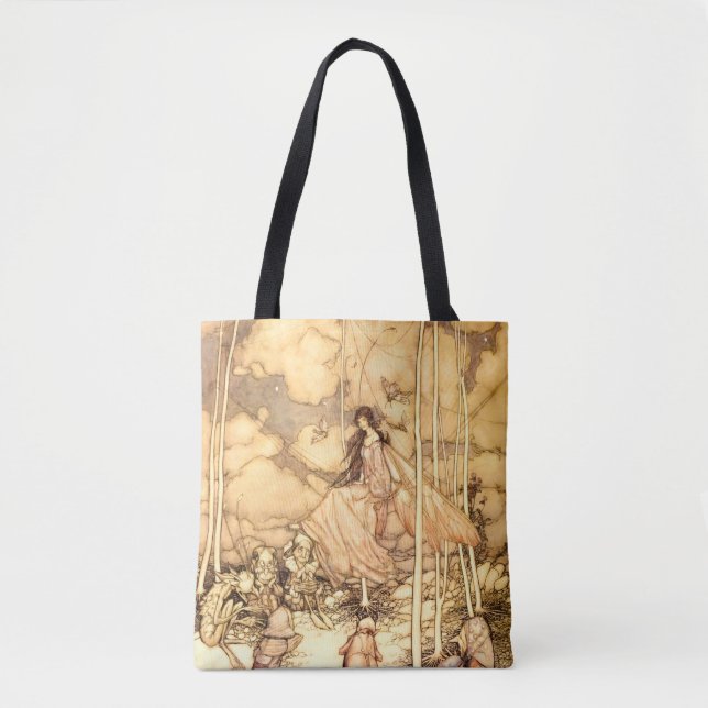 Fairy Arthur Rackham Tote Bag (Front)