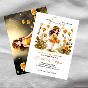Fairy Baby Shower Invitation
