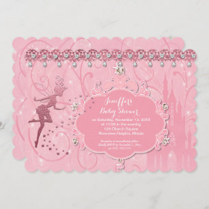 Fairy Baby shower Invitation