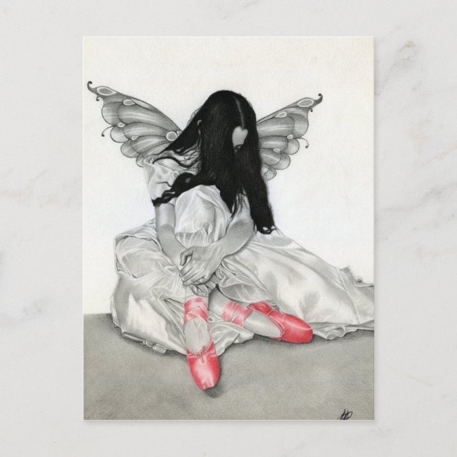 Fairy Ballerina Postcard (Front)