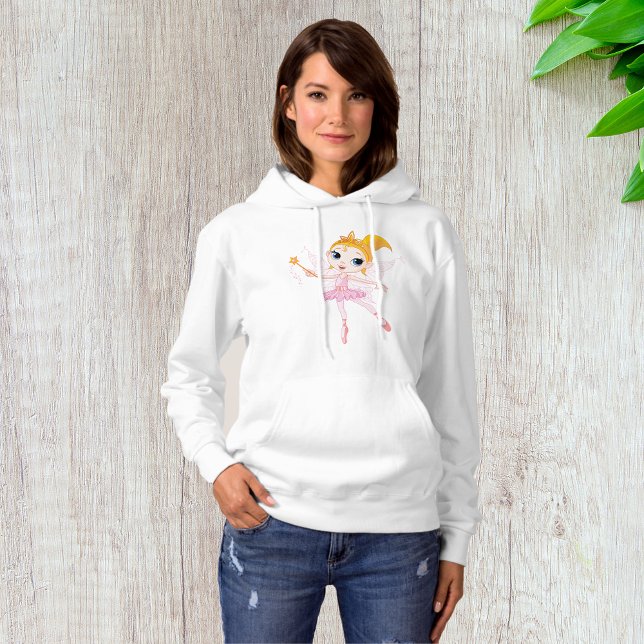 Fairy Ballerina Womens Hoodie (Creator Uploaded)