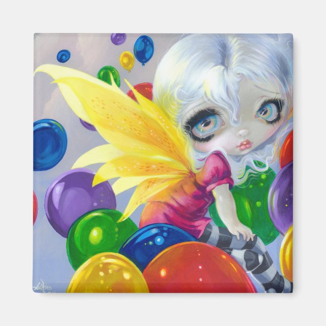 "Fairy Balloons" Magnet (Front)