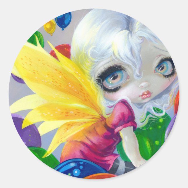 "Fairy Balloons" Sticker (Front)