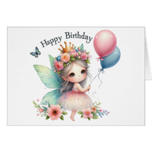 Fairy Birthday Card