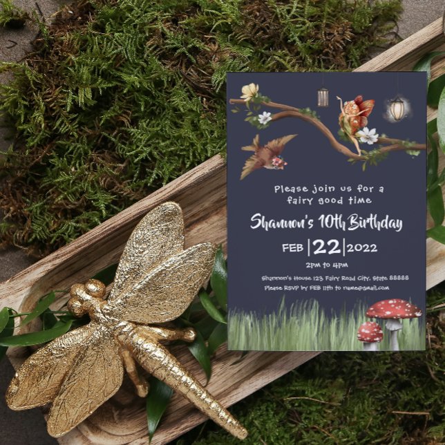 Fairy Birthday Invitation (Creator Uploaded)