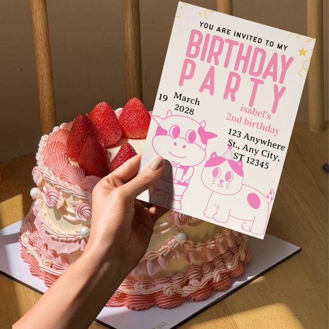  fairy birthday invitation girls (Creator Uploaded)