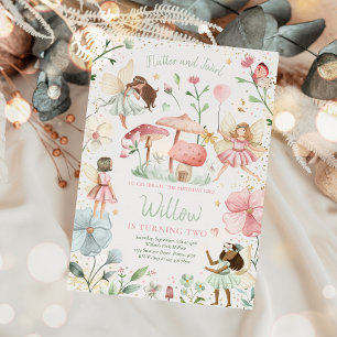 Fairy Birthday Whimsical Princess Fairy Birthday I Invitation