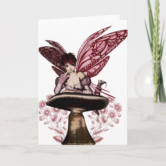 Fairy Blank Greeting Card (Front)