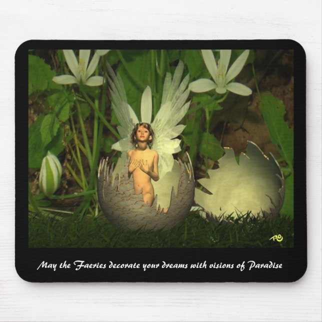 Fairy Blessing Mousepad.. Mouse Pad (Front)
