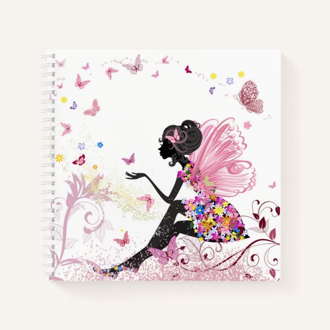 Fairy Bliss Spiral Notebook (Front)