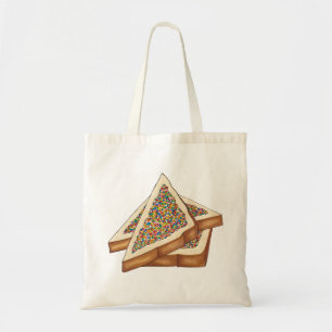 Fairy Bread Hundreds and Thousands Australian Food Tote Bag