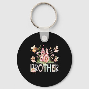 Fairy brother magical fairytale birthday girl key ring