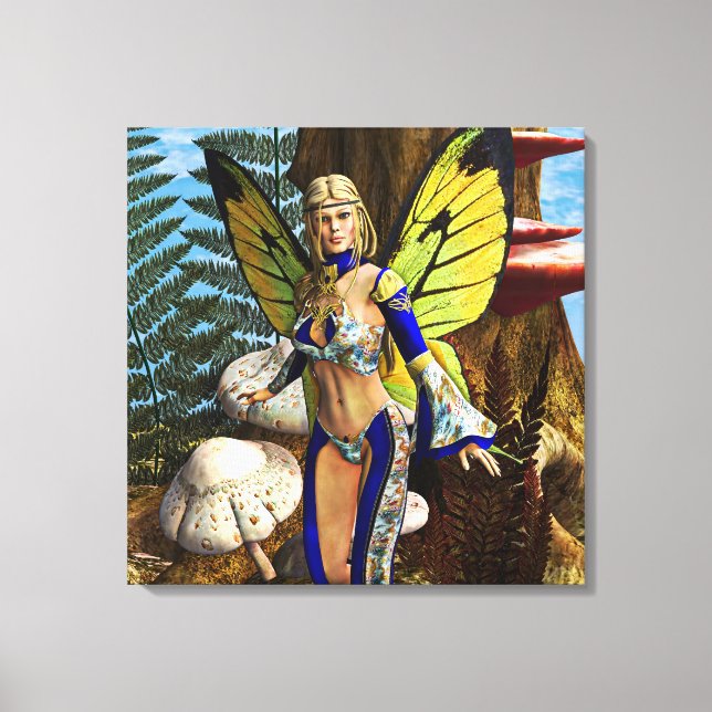 Fairy Butterfly Canvas Print (Front)
