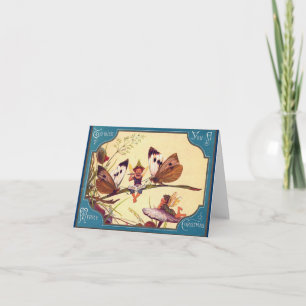 Fairy Butterfly Christmas Card