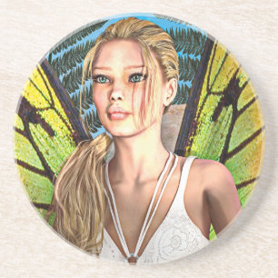 Fairy Butterfly Coaster