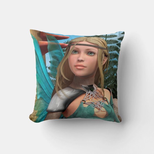 Fairy Butterfly Cushion (Front)