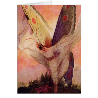 Fairy Butterfly Fine Childrens Designs Card