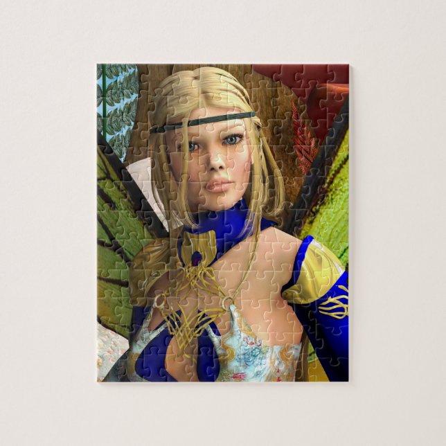 Fairy Butterfly Jigsaw Puzzle (Vertical)
