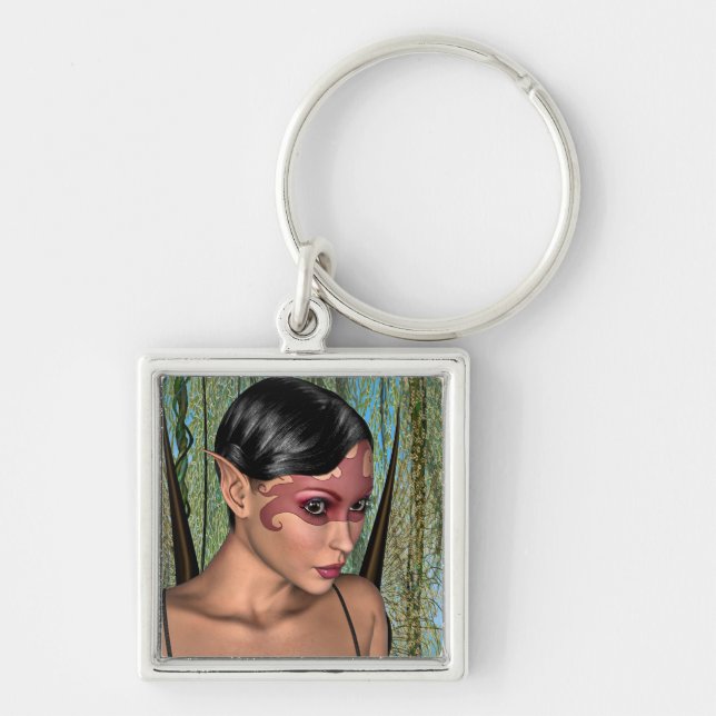 Fairy Butterfly Key Ring (Front)