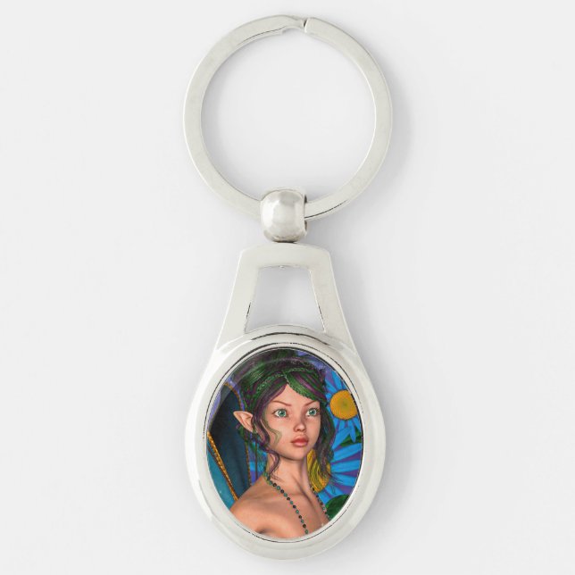 Fairy Butterfly Key Ring (Front)