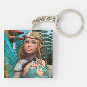 Fairy Butterfly Key Ring