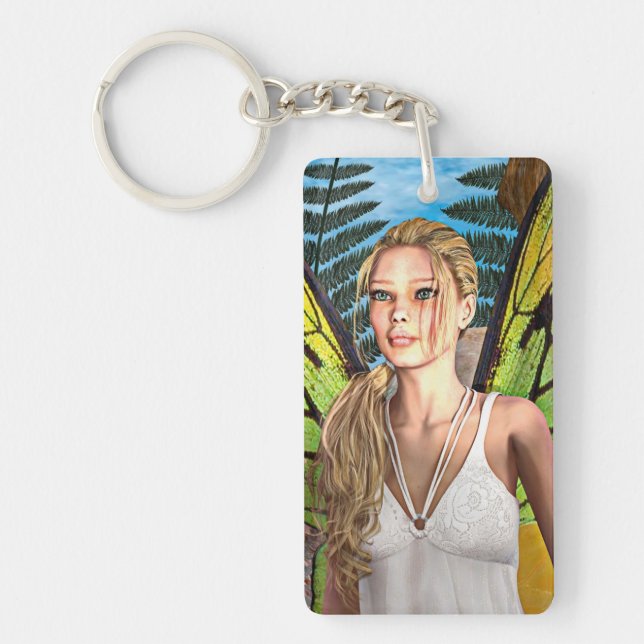 Fairy Butterfly Key Ring (Front)