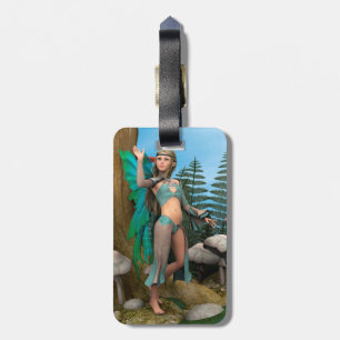 Fairy Butterfly Luggage Tag